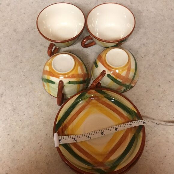 Vintage Tea Cup Set of 4 - Picture 4 of 4